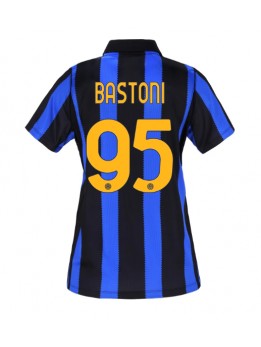 Inter Milan Alessandro Bastoni #95 Replika Hemmakläder Dam 2026-27 Kortärmad Inter Milan Alessandro Bastoni #95 Replika Hemmakläder Dam 2026-27 Kortärmad